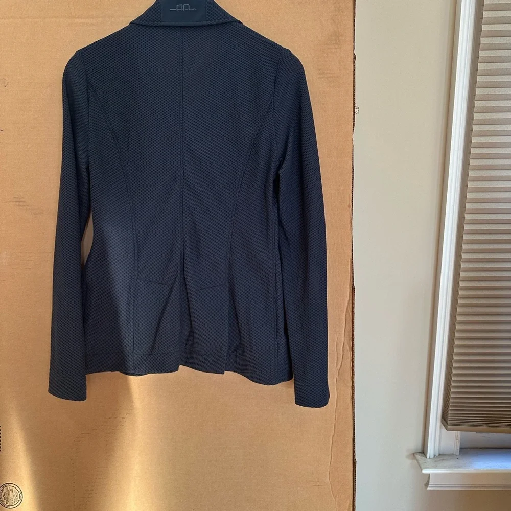 AA Motion Lite Equestrian Show Jacket Navy Blue - Picture 4 of 4